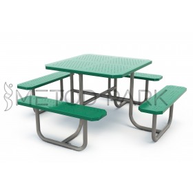 27 PM Metal Picnic Table